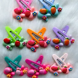LYTIX Girls Set Of 16 Bunny Tic Tac Hair Clips-34