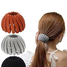 CHRONEX Set of 2 Velvet Ponytail Holders-48