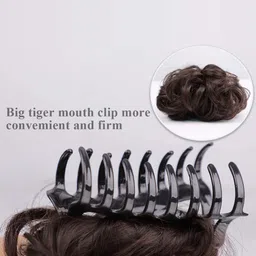 CHRONEX Artificial Bun Juda With Clutcher-image-4