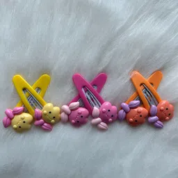 LYTIX Girls Set of 6 Tic Tac Hair Clips-48