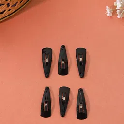 CHANDERKASH Set of 6 Metal Tic Tac Hair Clips-89