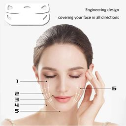Getmecraft V-Line Lifting & Double Chin Reducer V-Shaped Slimming Face Mask - 50gms image 3