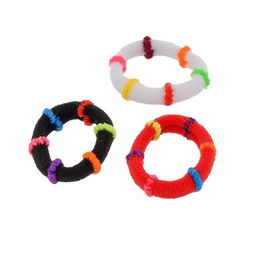 Silvermerc Designs Women Set of 30 Multicoloured Ponytail Holders image 4