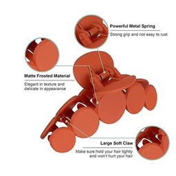 CHRONEX Set of 6 Butterfly Claw Clips image 2