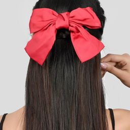 AQUASTREET Women Red Bow French Barrette-image-46