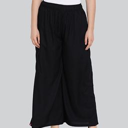 LYRA Women Wide Leg Palazzos-46