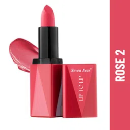 Seven Seas Lip To Lip Matte Lipstick, 3.8 gm - Rose 2-27