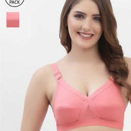 Floret Pack Of 2 CrossFit All Day Comfort Rose Bra-picture-35