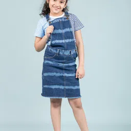 TWEENY MINI Printed T-shirt with Dungarees-picture-10