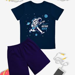 x2o Boys Printed T-shirt with Shorts-image-88