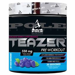 Pole Nutrition Teazer Pre Workout,  0.59 lb  Blue Raspberry -9