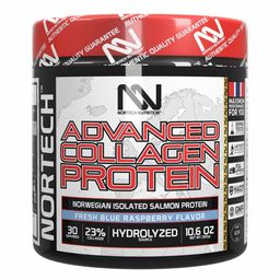 Nortech Nutrition Advanced Collagen Protein,  0.66 lb  Fresh Blue Raspberry -16