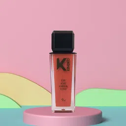 KINDED Set of 2 Matte Lip Eye Cheek Tints with Vitamin E 9 ml Each -Brick Red - Perfect Nude image 3