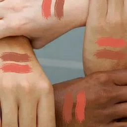 KINDED Set of 2 Matte Lip Eye Cheek Tints with Vitamin E 9 ml Each -Rust Crust - Brown Temptation image 5