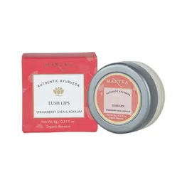 Mantra Herbal Lush Lips balm With Strawberry, Shea & Kokkum For Glossy Lips - 8gm-52
