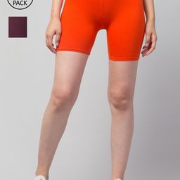 Apraa & Parma Women Slim Fit Cycling Sports Shorts-picture-5