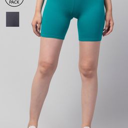 Apraa & Parma Women Slim Fit Cycling Sports Shorts-image-90