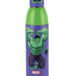 Cello Kidzbee Uranus 900 Purple Hulk Smash Printed Stainless Steel Water Bottle 680 ml-picture-5