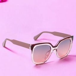 ROYAL SON Women Square Sunglasses With Polarised And UV Protected Lens CHIWM00156-C4-26
