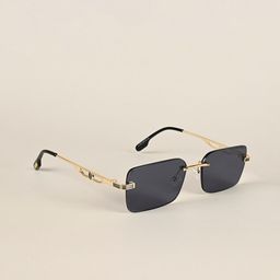 Voyage Full Rim Rectangle Sunglasses with UV Protected Lens 2A755MG4217 image 1