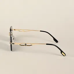 Voyage Full Rim Rectangle Sunglasses with UV Protected Lens 2A755MG4217 image 3