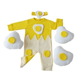 Babymoon Infants Set Of 5 Colourblocked Photography Outfit Costume-image-42