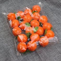 Babymoon Set of 20 Mini Oranges Decoration Baby Photography Props-3