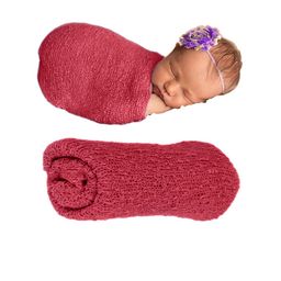 Babymoon Infants Stretchable Swaddle Baby Photoshoot Props-image-94