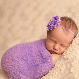 Babymoon Infants Stretchable Swaddle Baby Photoshoot Props-95