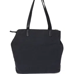 Mona B Oversized Structured Canvas Shoulder Bag image 5