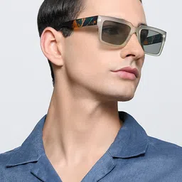 Vincent Chase Unisex Rectangle Sunglasses with Polarised and UV Protected Lens 216800-Grey image 5