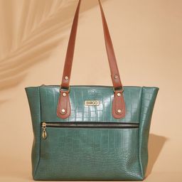 FARGO Textured Shopper 16 Inch Laptop Tote Bag-20