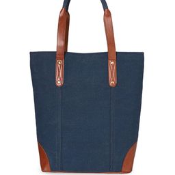 Mona B Oversized Structured Tote Bag With Pouch image 2