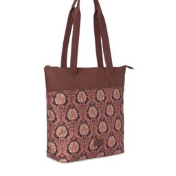 ZOUK Ethnic Motifs Printed Shopper Tote Bag image 4