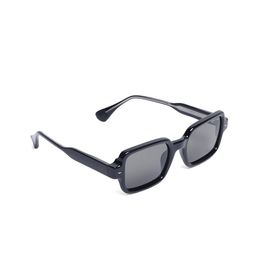 MARC LOUIS Unisex Square Sunglasses with UV Protected Lens ML 669803 C01 Black SG image 4