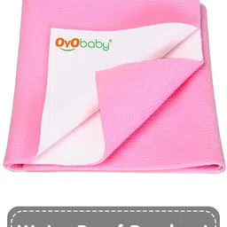 OyO Baby Kids Pink Single Bed Waterproof Mattress Protector-picture-31