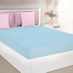 GADDA CO Blue Terry Breathable Mattress Protector-picture-14