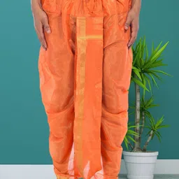 SHIWAM ETHNIX Men Ready To Wear Cotton-Silk Dhoti Pants-picture-39