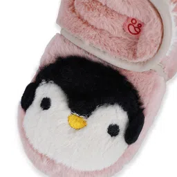 Baby Moo Infants Penguin Patterned Soft Anti-Slip Pure Wool Booties image 3