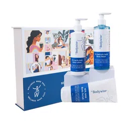 Be Bodywise 3-Pcs Winter Glow Salicylic Acid & Lactic Acid Body Lotion, Body Wash & Scrub-10