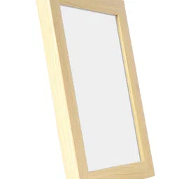 Golden Peacock Set Of Rectangular Solid Table-Top Photo Frames - Cream Colour image 3