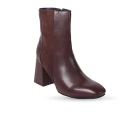 Monrow Women Block Heel Chelsea Boots-image-10