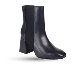 Monrow Women Block Heel Chelsea Boots-picture-57