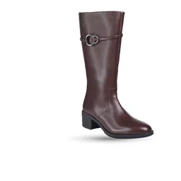 Monrow Women Block Heel Slouchy Boots-image-46