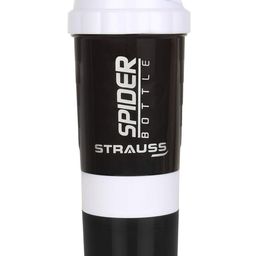 STRAUSS White & Black Adults Printed Water Bottle-17