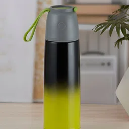 Kookee Black & Yellow Printed Single Stainless Steel Vacuum Insulated Water Bottle 500 ml-image-87