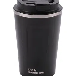 The Better Home Black Stainless Steel Water Bottle 380ml-image-95
