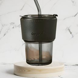 WELOUR Black Glass Water Bottle 350 ml-image-78