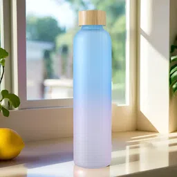 The Better Home Multicoloured Single Glass Water Bottle-image-19