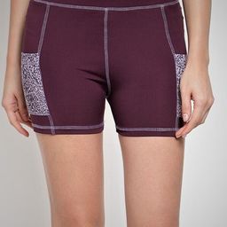 Claura Women Purple Mid-Rise Swim Shorts-image-11